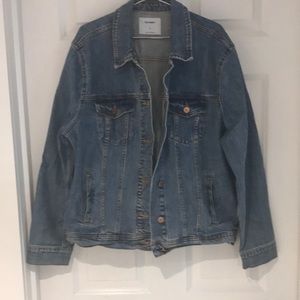 Old Navy denim jacket Women size Xl